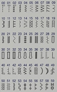 60 built-in stitches