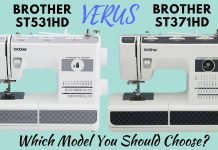 Brother ST531HD vs Brother ST371HD