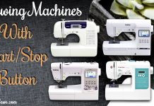 Sewing Machine With Start Stop Button
