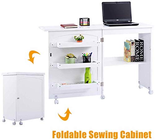 Giantex Folding Sewing Craft Table