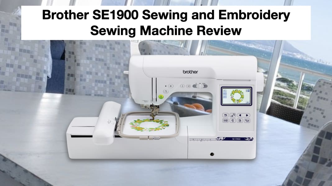 Brother SE1900 Sewing and Embroidery Machine - White